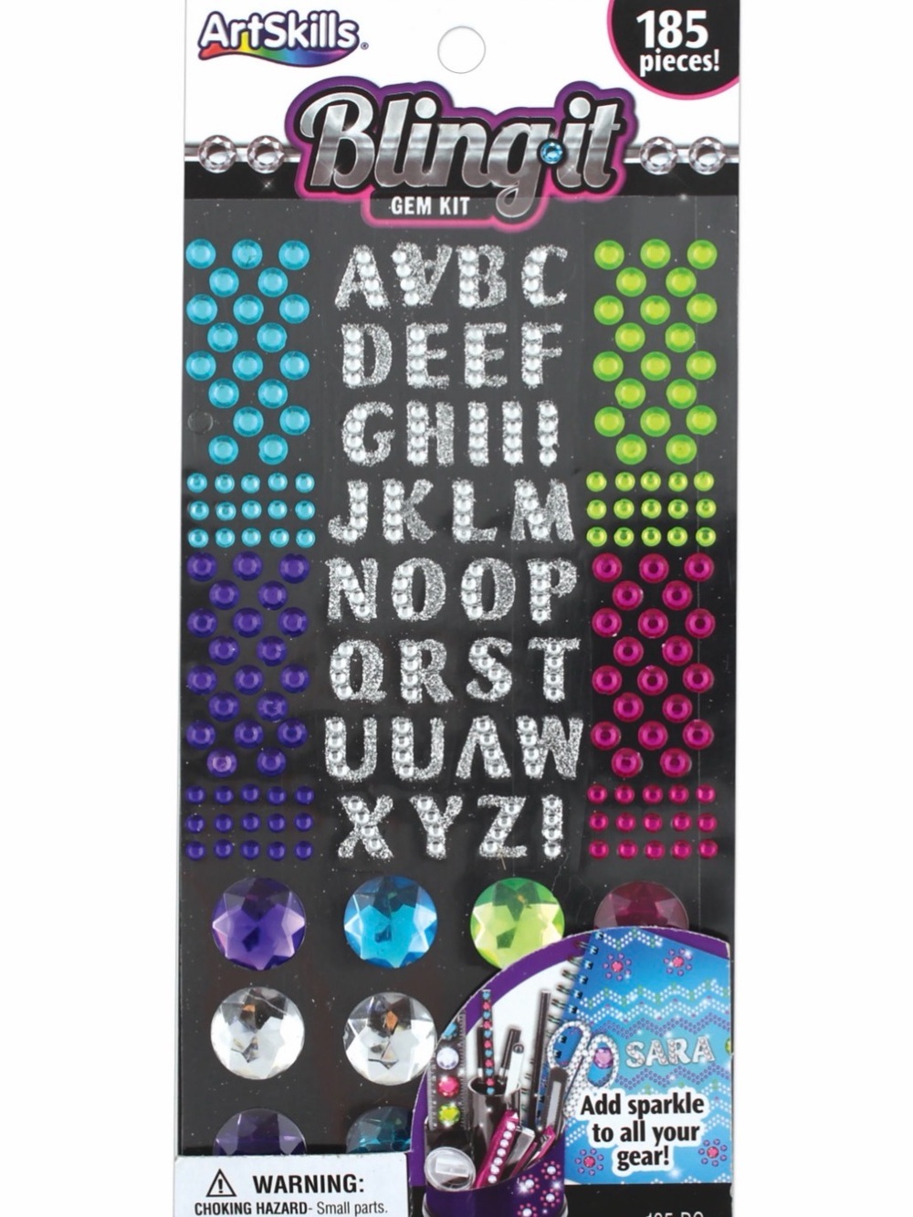 ArtSkills Bling It Gem Kit 185 pieces NEW
